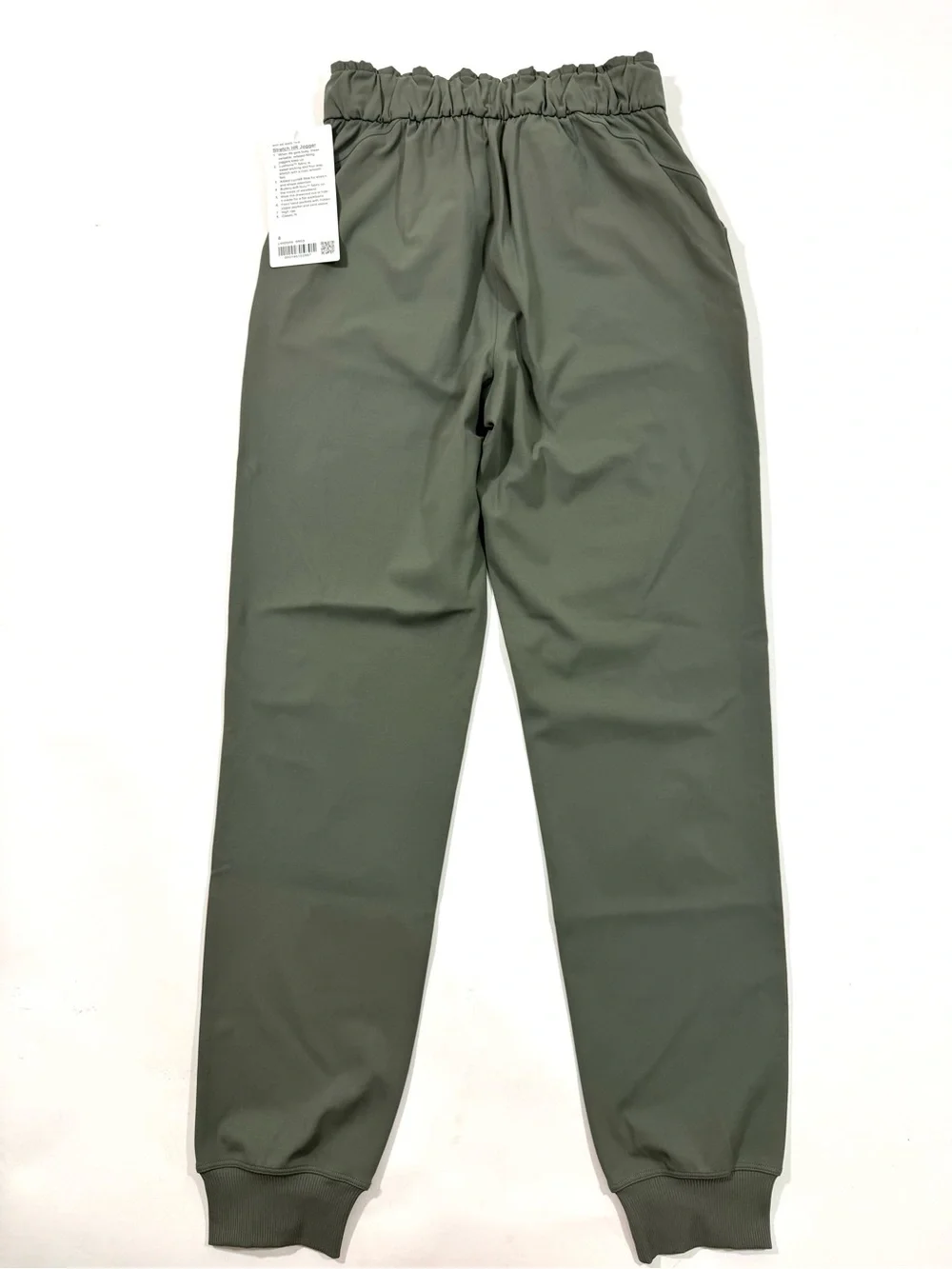 New Lululemon Stretch High Rise Jogger Full Length Grey Sage